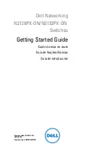 Preview for 1 page of Dell N2128PX-ON Getting Started Manual