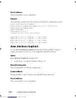 Preview for 1112 page of Dell Networking 7048 Reference Manual