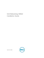 Dell Networking C9010 Installation Manual preview