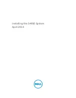 Preview for 1 page of Dell Networking S4810 Installation Manual