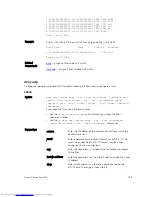 Preview for 243 page of Dell Networking Z9500 Command Reference Manual