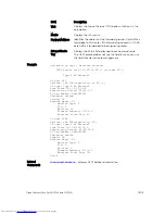 Preview for 1305 page of Dell Networking Z9500 Command Reference Manual
