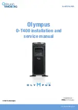 Dell Olympus O-T400 Installation And Service Manual preview