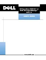 Предварительный просмотр 1 страницы Dell OpenManage HIP 3.2 User Manual