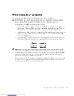 Preview for 11 page of Dell OptiPlex 1U919 Setup And Quick Reference Manual