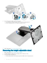 Предварительный просмотр 10 страницы Dell OptiPlex 3040M Series Stand Installation Manual