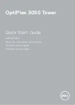 Preview for 1 page of Dell OptiPlex 3050 Tower Quick Start Manual