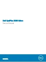 Dell OptiPlex 3060 Micro Service Manual preview