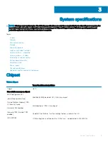 Preview for 9 page of Dell OptiPlex 3070 Small Form Factor Setup And Specifications