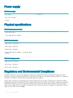 Preview for 18 page of Dell OptiPlex 3070 Small Form Factor Setup And Specifications