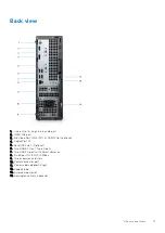 Предварительный просмотр 11 страницы Dell OptiPlex 3080 Small Form Factor Cable Cover Setup And Specifications