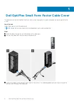 Preview for 4 page of Dell OptiPlex 3080 Small Form Factor Cable Cover User Manual