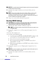 Preview for 62 page of Dell OptiPlex 330 Quick Reference Manual