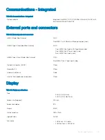 Preview for 23 page of Dell OptiPlex 5270 All-in-One Setup And Speci?Cations Manual