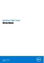 Предварительный просмотр 1 страницы Dell OptiPlex 7090 Tower Service Manual