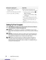 Preview for 10 page of Dell OptiPlex 740 DCCY Quick Reference Manual