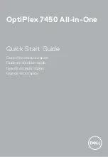 Dell OptiPlex 7450 Quick Start Manual preview