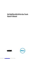Dell Optiplex 9010 All In One Owner'S Manual preview