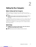 Preview for 7 page of Dell OptiPlex DC01T Setup And Quick Reference Manual