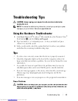 Preview for 17 page of Dell OptiPlex DC01T Setup And Quick Reference Manual