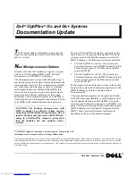 Dell OptiPlex Gs Documentation Update preview