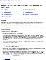 Preview for 3 page of Dell OptiPlex GX1 User Manual