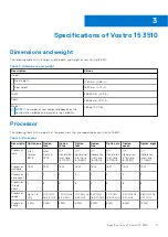 Preview for 11 page of Dell P112F Setup And Specifications