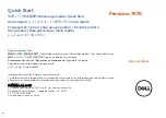 Предварительный просмотр 1 страницы Dell P114F Quick Start Manual