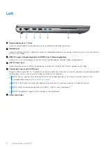 Preview for 8 page of Dell P114F Setup And Specifications