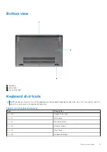 Предварительный просмотр 9 страницы Dell P130G Setup And Specifications Manual