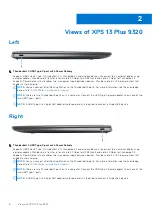 Preview for 6 page of Dell P151G Setup And Specifcations