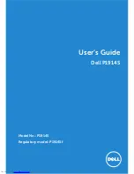 Dell P1914S User Manual preview