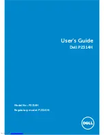 Dell P2014H User Manual предпросмотр