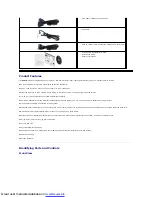 Preview for 3 page of Dell P2210 User Manual