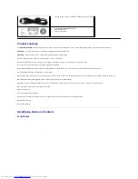Preview for 3 page of Dell P2210H User Manual