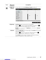 Preview for 37 page of Dell P2217H User Manual