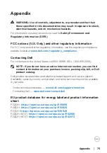 Preview for 75 page of Dell P2222H User Manual