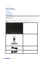 Preview for 2 page of Dell P2411H User Manual
