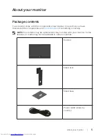 Предварительный просмотр 5 страницы Dell P2418HZ User Manual