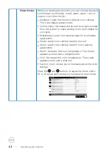 Предварительный просмотр 42 страницы Dell P2418HZc User Manual