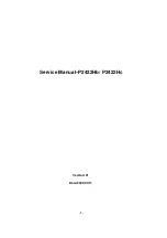 Dell P2422HB Service Manual preview