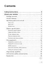 Preview for 3 page of Dell P2423DE User Manual