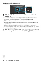 Preview for 32 page of Dell P2722H User Manual