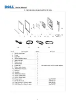 Предварительный просмотр 4 страницы Dell P2723QE Service Manual