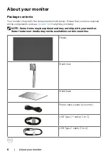 Preview for 6 page of Dell P3221D User Manual