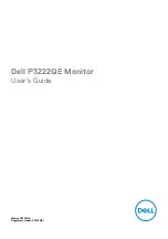 Preview for 1 page of Dell P3222QE User Manual