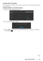 Preview for 61 page of Dell P3222QE User Manual