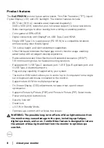 Предварительный просмотр 8 страницы Dell P3421W User Manual