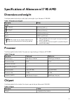 Preview for 9 page of Dell P50E Setup And Specifications