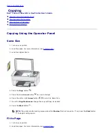 Предварительный просмотр 69 страницы Dell P703w - Photo All-in-One Printer Color Inkjet User Manual